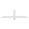 Ekena Millwork Eugene Architectural Grade PVC Gable Bracket, 60"W x 17 1/2"H x 2"D x 4"F, 7/12 Pitch GBP060X18X0204EUG00 - alternate 3